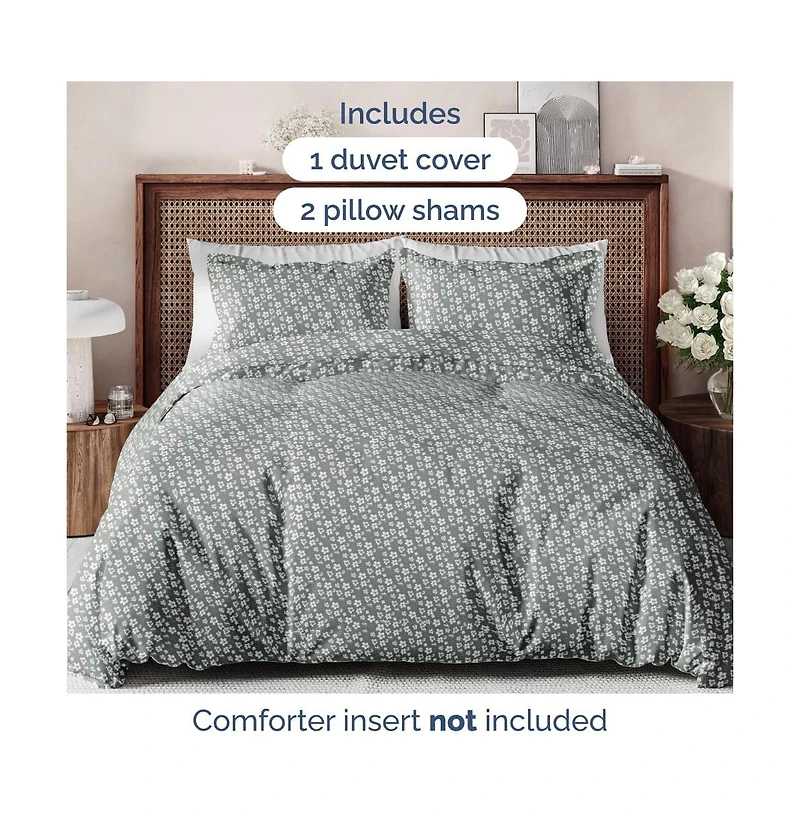Cgk Unlimited Premium Microfiber Duvet Cover Set