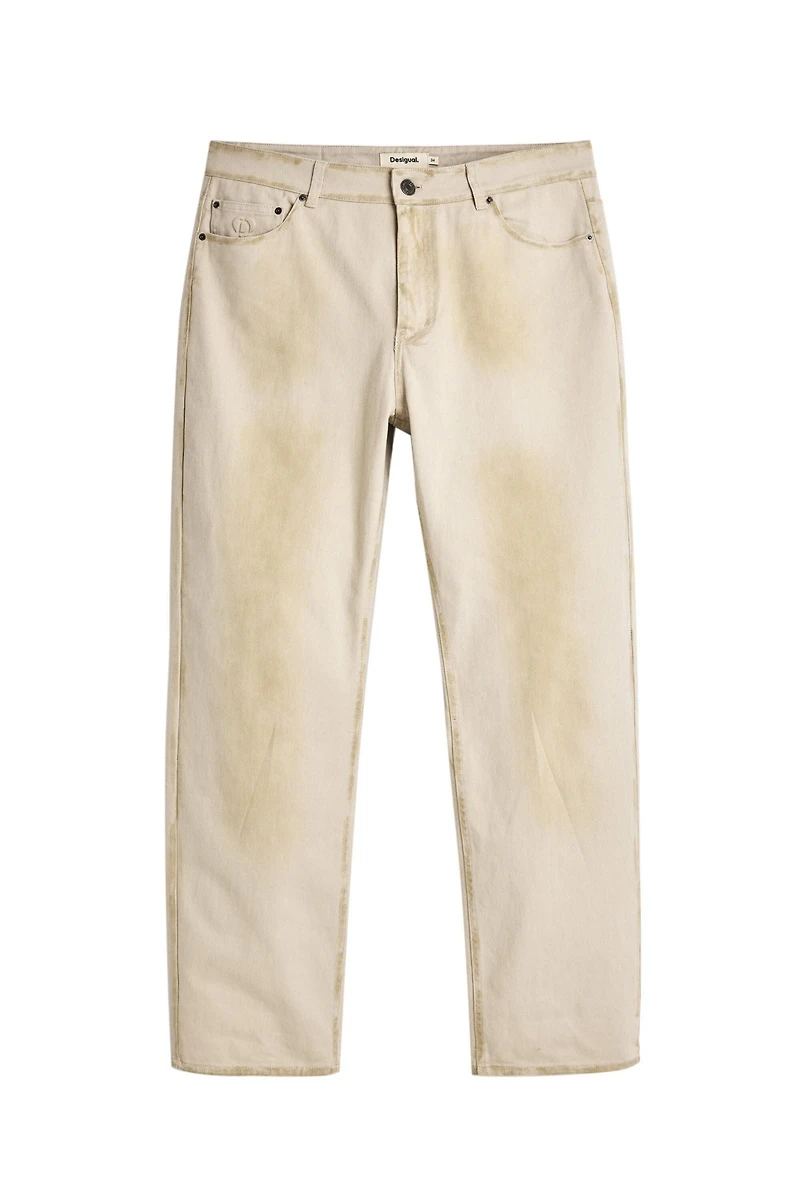 Desigual Men's Plain long trousers