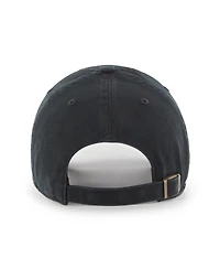 '47 Brand Men's Oklahoma City Thunder Black on Black Clean Up Adjustable Hat