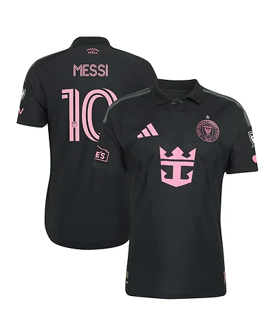Adidas Men's Lionel Messi Black Inter Miami Cf 2026 Presagio On-Field Authentic Patch Jersey