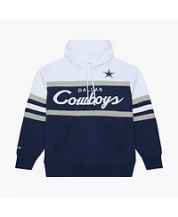 Mitchell & Ness Men's Navy Dallas Cowboys Head Coach Hoodie