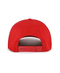 '47 Brand Men's Red/Brown St. Louis Cardinals Cooperstown Break Wood Suede Hitch Adjustable Hat