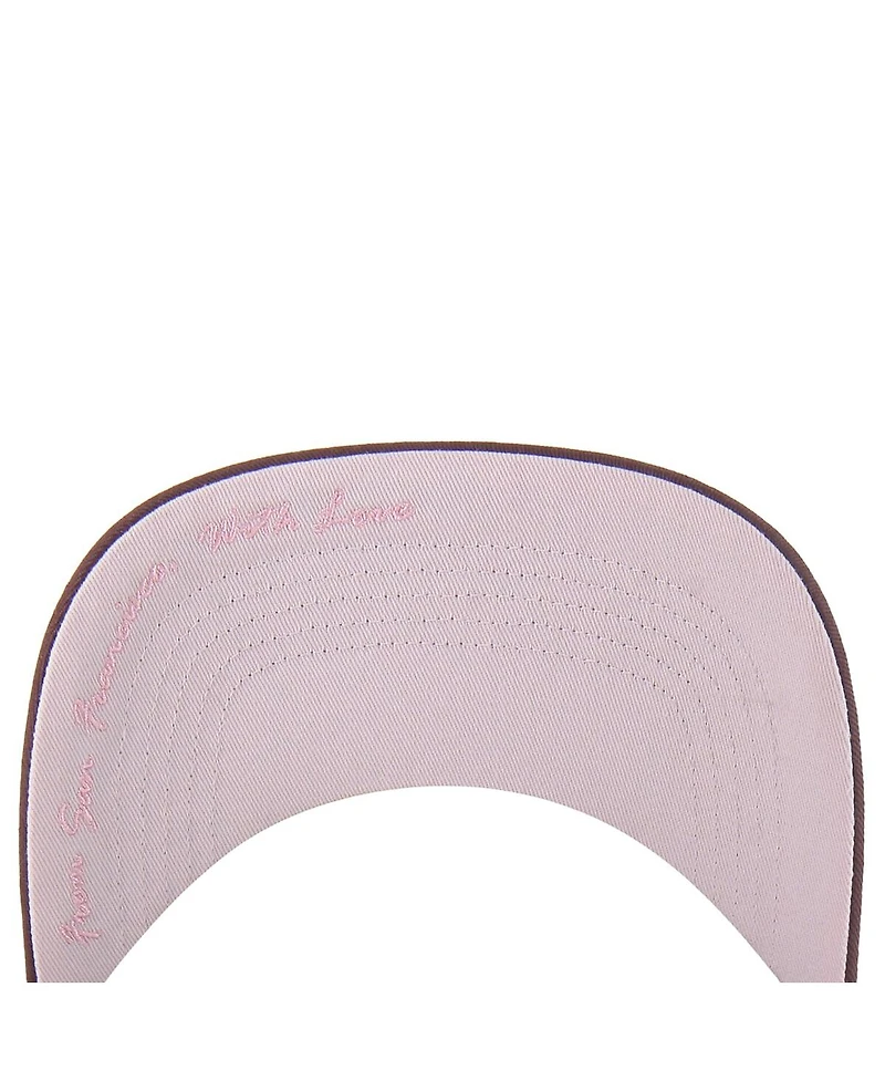 '47 Brand Men's and Women's Stone/Burgundy San Francisco Giants Love Letter Adjustable Hitch Hat