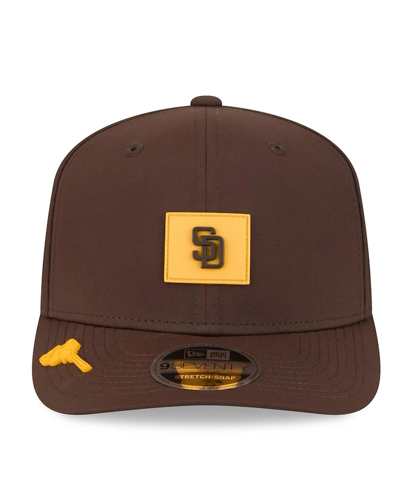 New Era Men's Brown San Diego Padres 2026 Clubhouse 9SEVENTY Adjustable Hat