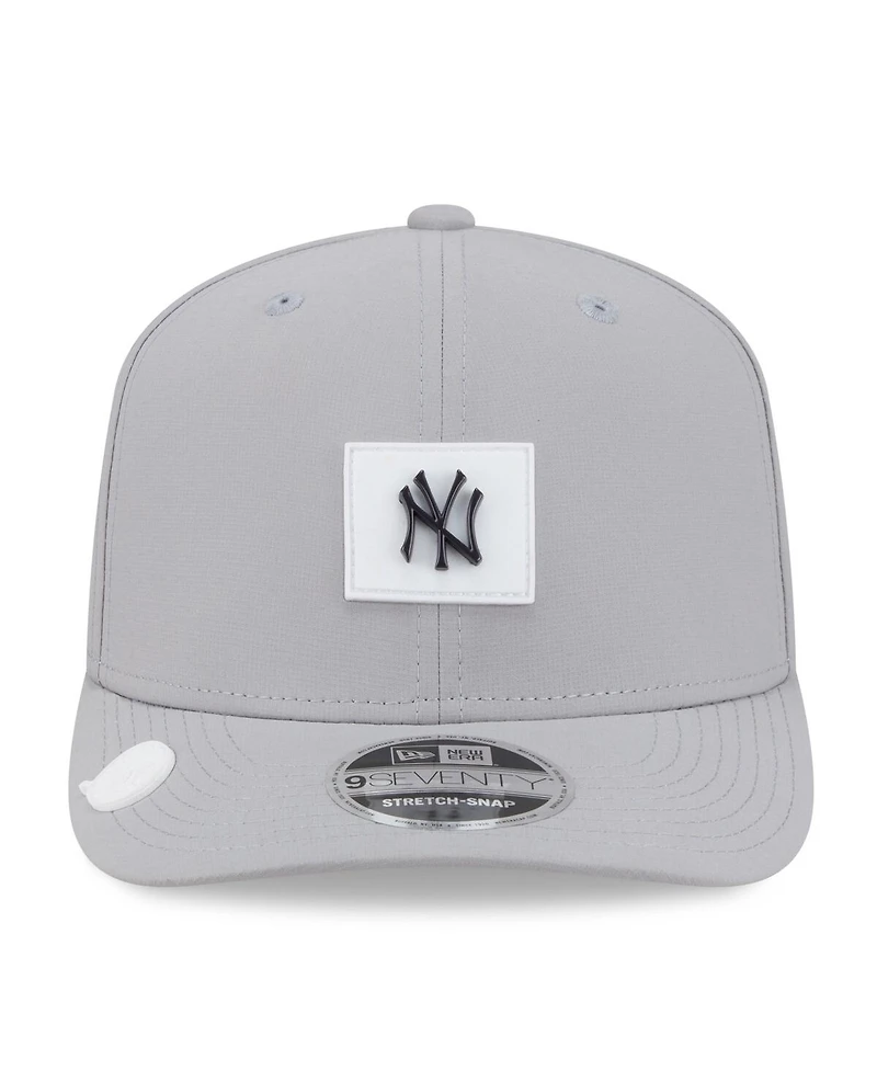New Era Men's Gray New York Yankees 2026 Clubhouse 9SEVENTY Adjustable Hat