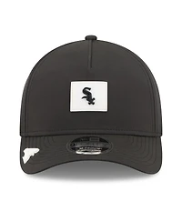 New Era Men's Black Chicago White Sox 2026 Clubhouse 9FORTY A-Frame Adjustable Hat