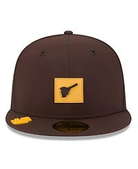 New Era Men's Brown San Diego Padres 2026 Clubhouse Alternate 59FIFTY Fitted Hat