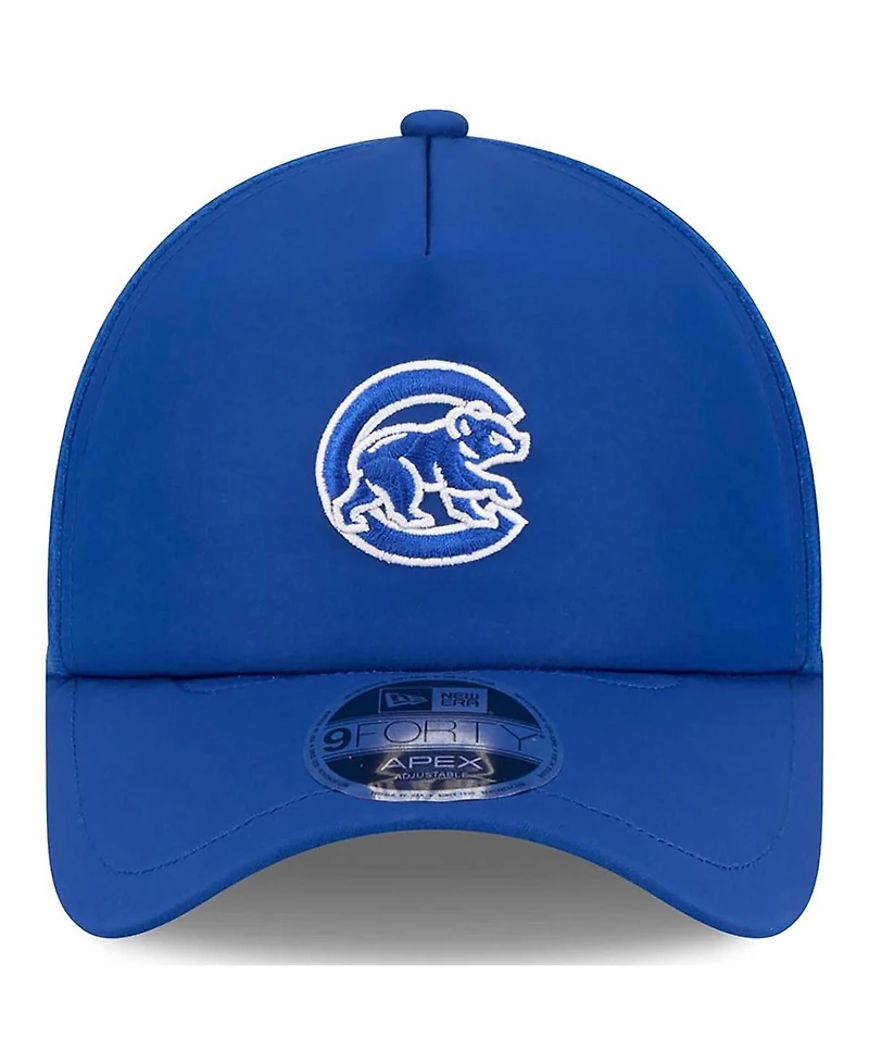 New Era Men's Royal Chicago Cubs 2026 Batting Practice Alternate Apex 9FORTY Adjustable Hat