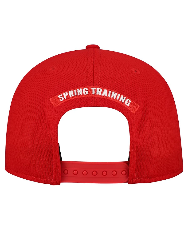 New Era Men's Red St. Louis Cardinals 2026 Spring Training Fan Pack Grow 9FIFTY Snapback Hat