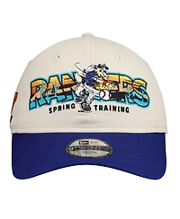 New Era Big Boys and Girls Stone/Royal Texas Rangers 2026 Spring Training Fan Pack Batter 9TWENTY Adjustable Hat