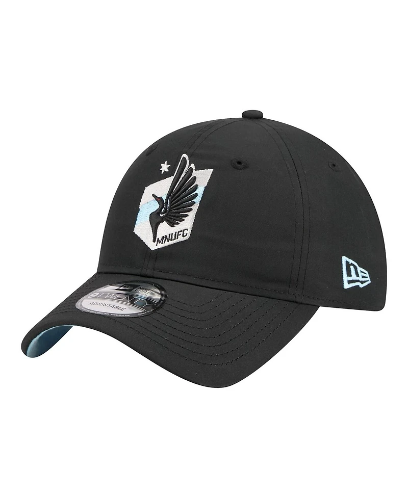 New Era Men's Black Minnesota United Fc 2026 Jersey Hook 9TWENTY Adjustable Hat