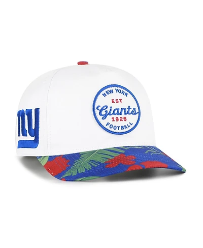 '47 Brand Men's White/Royal New York Giants Beach Side Hitch Adjustable Hat