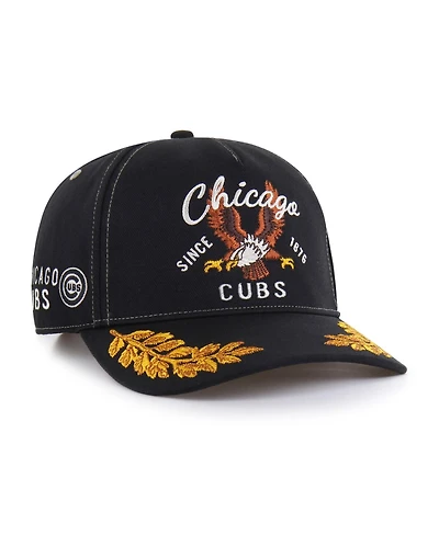 '47 Brand Men's Black Chicago Cubs Keepsake Collection Adjustable Hitch Hat