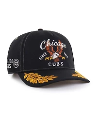 '47 Brand Men's Black Chicago Cubs Keepsake Collection Adjustable Hitch Hat
