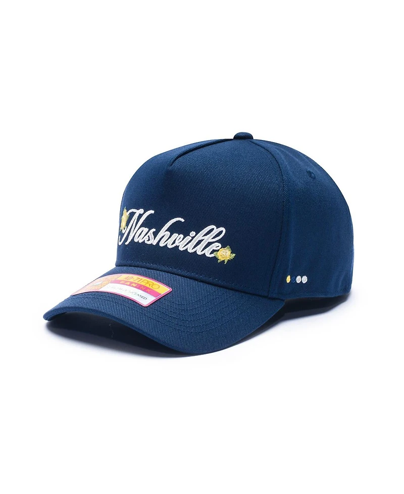 Fan Ink Men's and Women's Navy Nashville Sc Love Me Snapback Hat