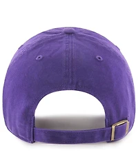 '47 Brand Men's Purple Ecu Pirates Powder Purple Tonal Script Clean Up Adjustable Hat