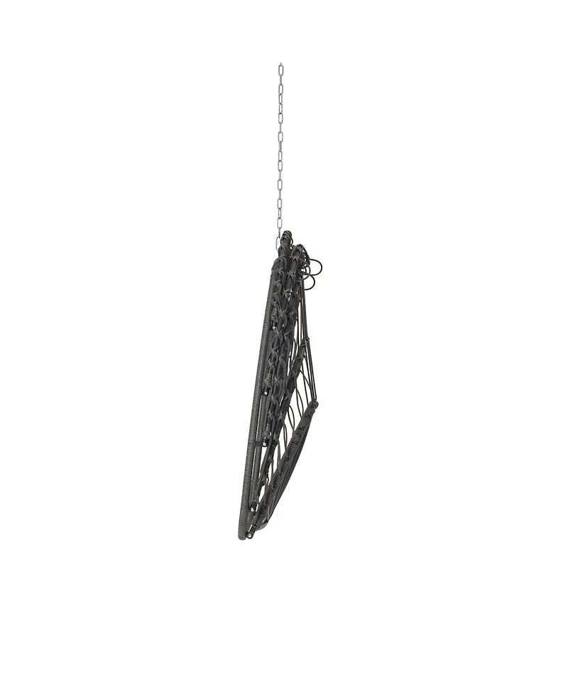 Streamdale Furniture Outdoor Garden Rattan Egg Swing Chair Hanging Chair