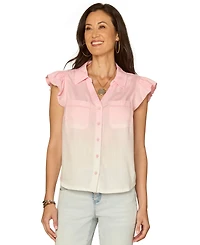 Democracy Women's Button-Down Shirt