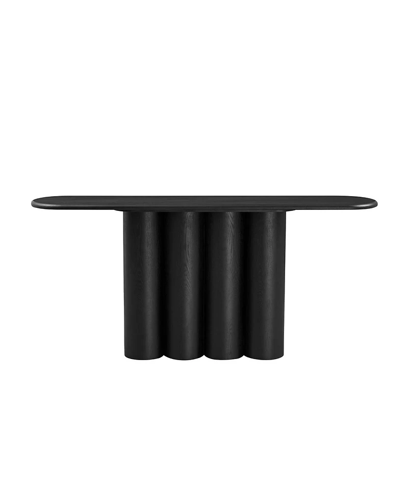 Streamdale Furniture Modern Console Table with Cylinder Legs