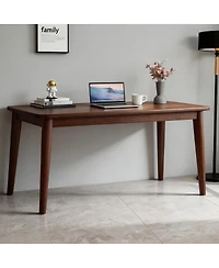 Streamdale Furniture Mid-Century Solid Wood Desk