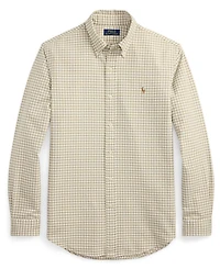 Polo Ralph Lauren Men's Custom-Fit Gingham Oxford Shirt
