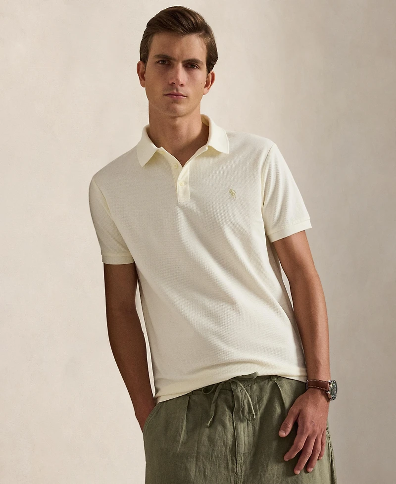 Polo Ralph Lauren Men's Slim-Fit Honeycomb Mesh Shirt