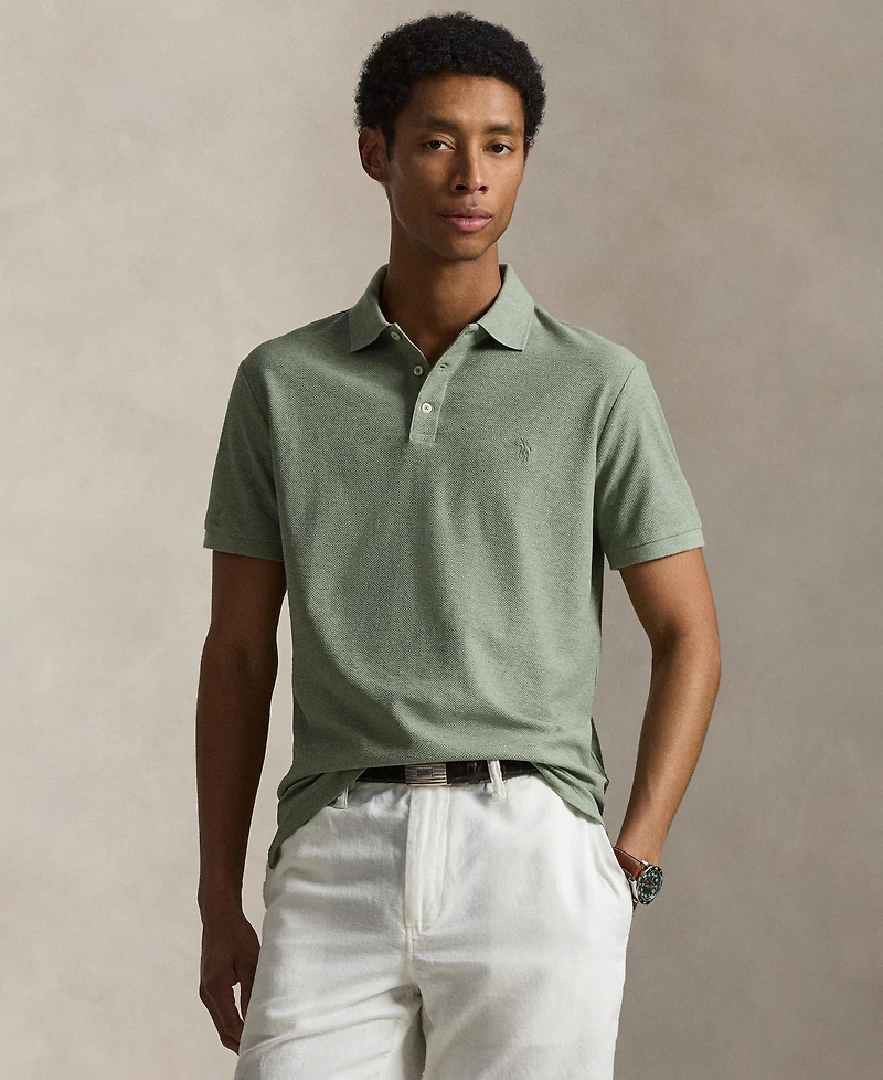 Polo Ralph Lauren Men's Slim-Fit Honeycomb Mesh Shirt