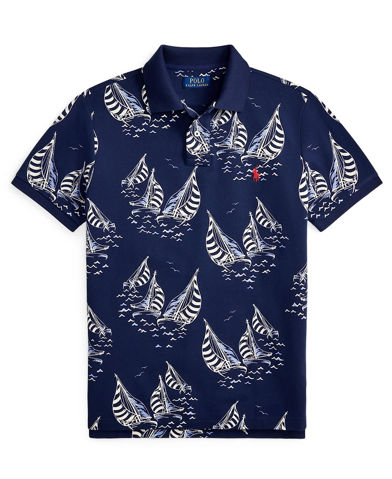 Polo Ralph Lauren Men's Classic-Fit Sailboat Mesh Shirt