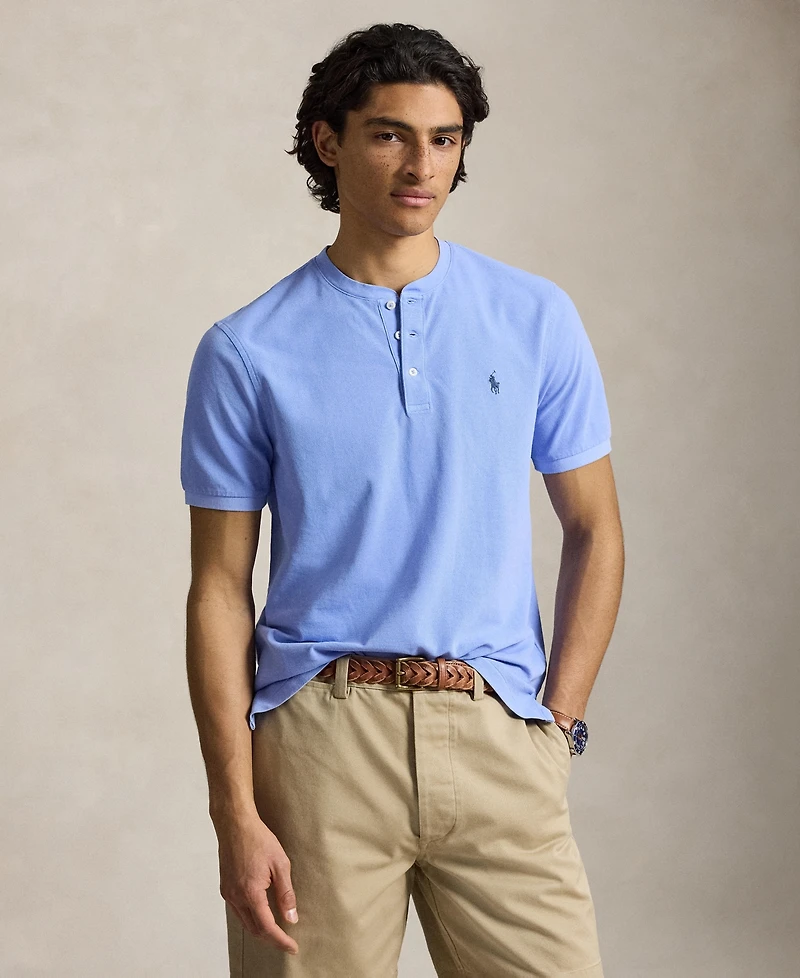Polo Ralph Lauren Men's Featherweight Mesh Henley Shirt