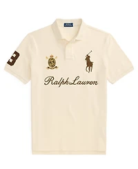 Polo Ralph Lauren Men's Custom Slim-Fit Big Pony Mesh Shirt