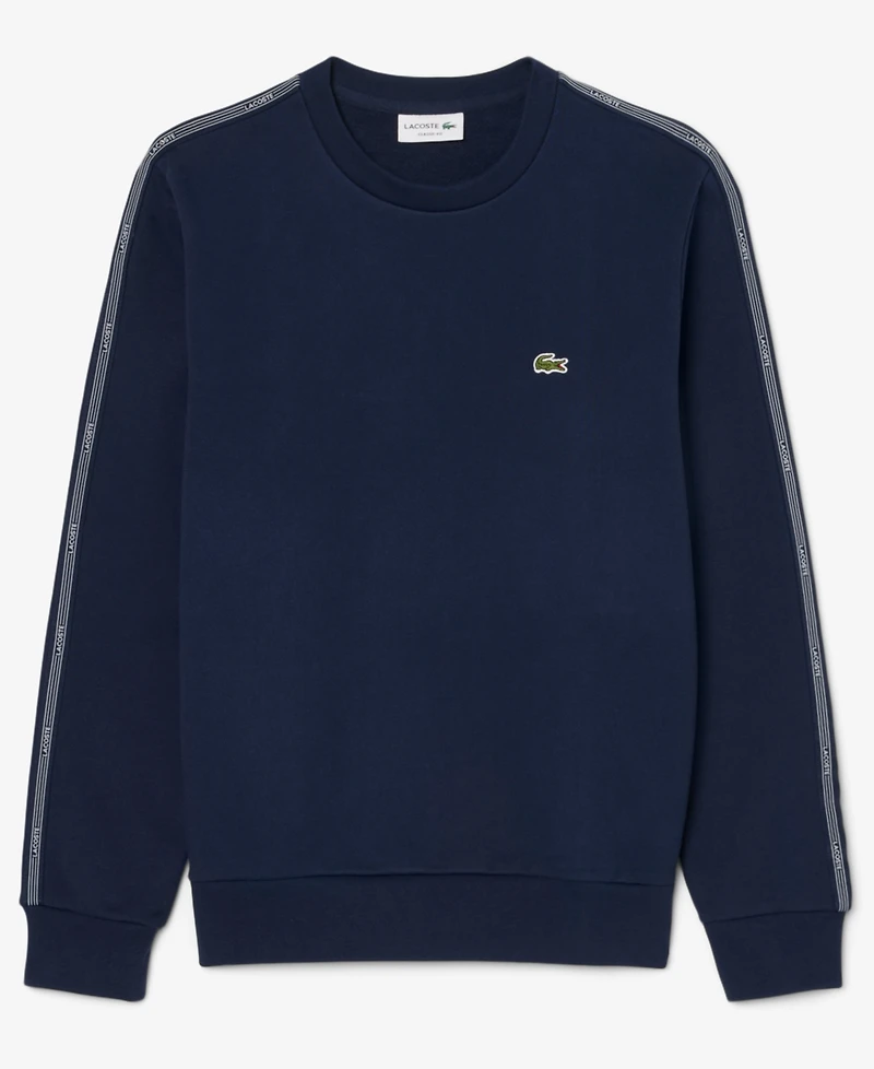 Lacoste Men's Long-Sleeve Fleece Sweatshirt