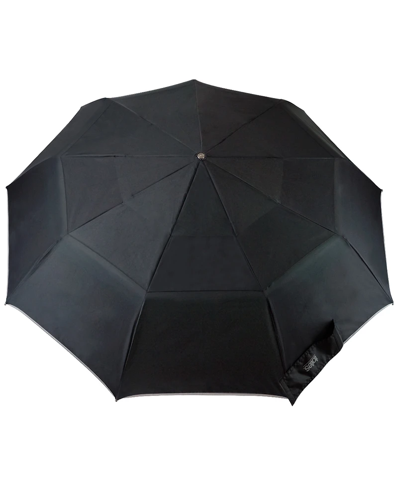 Totes Titan Auto Open and Close Vented Folding Umbrella