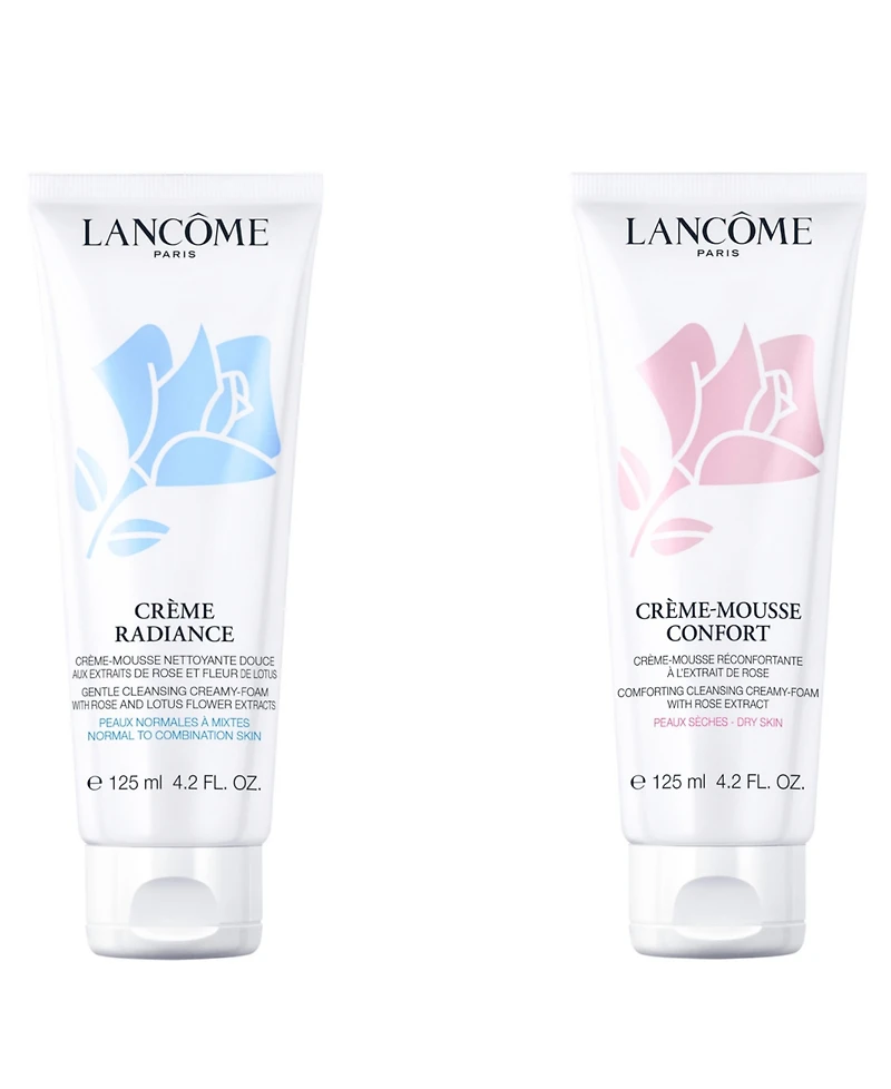 Lancome 2-Pc. Creme Radiance & Creme Mousse Confort Face Cleanser Duo