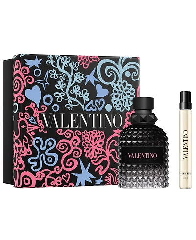 Valentino 2-Pc. Uomo Born In Roma Eau de Toilette Father's Day Fragrance Gift Set with Travel Spray