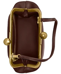 Coach Glovetanned Leather Kisslock Frame Bag