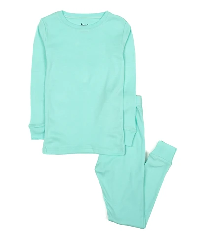 Leveret Kids Matching Family Two Piece Cotton Long Sleeve Pajamas