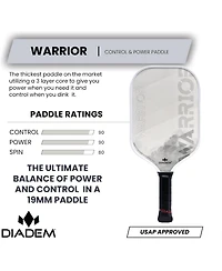 Diadem Warrior Classic v1 Pickleball Paddle