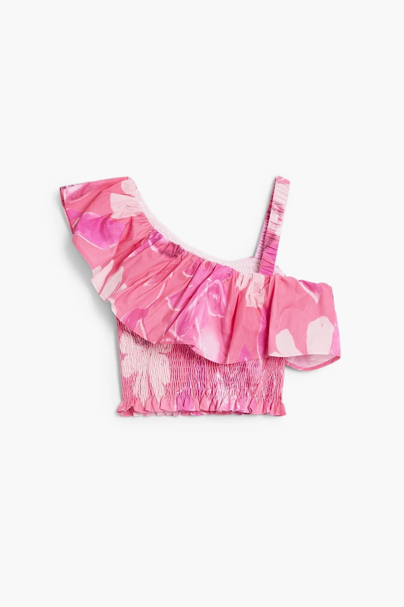 Desigual Girls Girls's Peplum floral top