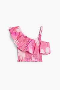 Desigual Girls Girls's Peplum floral top