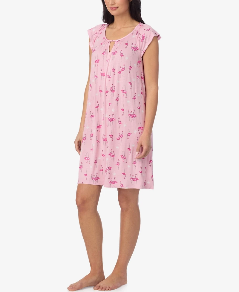 Ellen Tracy Women's Scoop Neck Short Chemise