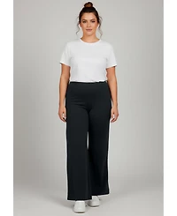 Avenue Women's Ponte Wide Leg Pant
