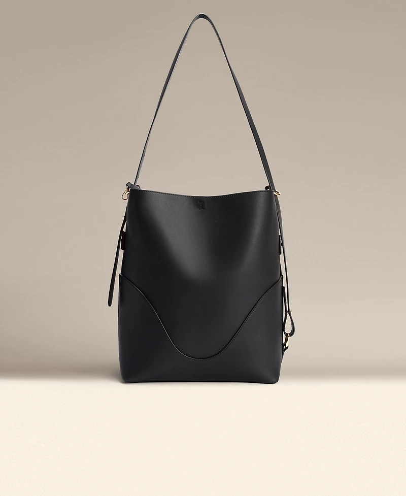 Oleada Marina Soft Bucket Leather Bag