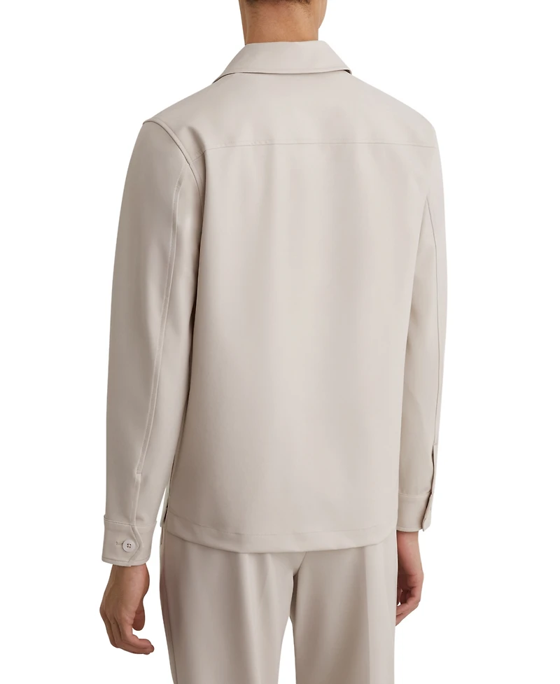 Reiss Men's Technical Regular-Fit Overshirt