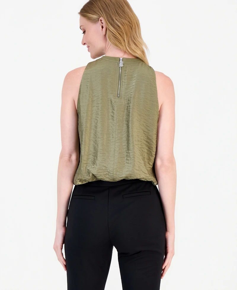 Nautica Women's Sleeveless Wave Bubble Top