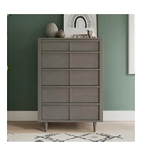 Child Craft Pine Wood & Mdf 5 Drawer Chest