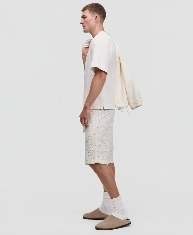 Mode of One Men's Eyelet 11" Drawstring Shorts, Macy's Exclusive