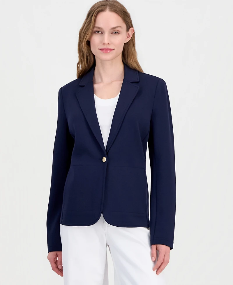 Nautica Women's Single-Button Blazer