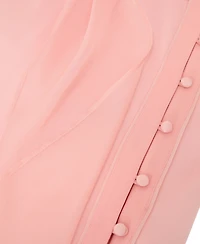 Reiss Women's Andrea Satin Sleeveless Scarf-Neck Top