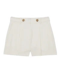 Reiss Women's Malin Button-Waist Tailored Shorts