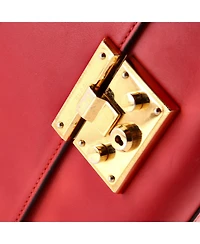 Pre-Owned Gucci Medium Padlock Shoulder Bag Leather